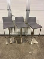 3 stuks Luxe horeca restaurant barkrukken Pedrali draaibaar, Huis en Inrichting, Barkrukken, Ophalen, Draaibaar, 5 krukken of meer