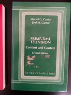 Prime-Time Television. Content and Control - Cantor & Cantor, Gelezen, Verzenden, WO, Cantor & Cantor