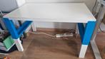 Ikea PÅHL Kinder Bureau - Blauw, Huis en Inrichting, Bureaus, Ophalen, In hoogte verstelbaar, Gebruikt, Bureau