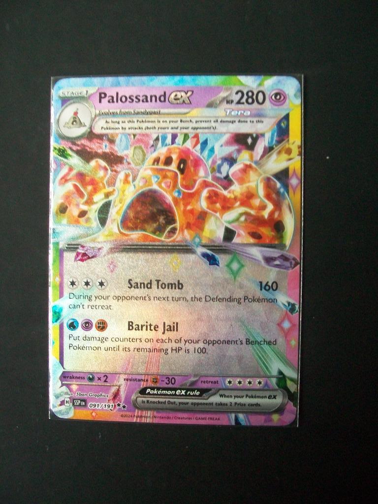 7983: Nieuwe Pokemon Kaart PALOSSAND EX HP 280 (091/191), Verzenden, Nieuw, Losse kaart, Foil