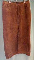Lange suède leren rok PROMISS xxl (44), Promiss, Bruin, Verzenden, Maat 42/44 (L)