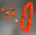 TE KOOP: oranje accessoires - leuk voor Koningsdag! ZGAN, Ophalen of Verzenden, Zo goed als nieuw, Meisje