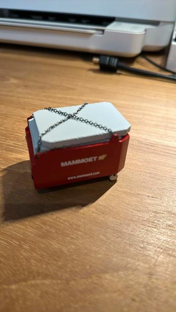 WSI Mammoet ballastbak met “betonplaten” beschikbaar voor biedingen
