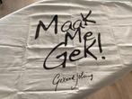 Eenpersoons Gerard Joling Dekbedhoes - Maak Me Gek!, Huis en Inrichting, Ophalen of Verzenden, Eenpersoons, Overige kleuren, Dekbedovertrek