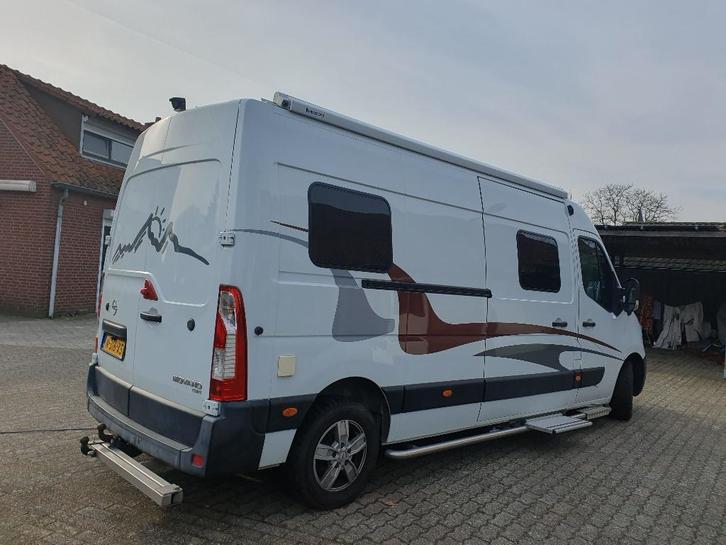bus camper opel movano H2 L3, Caravans en Kamperen, Campers, Particulier, tot en met 2, Buscamper of Camperbus, Overige merken