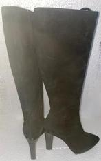 Giorgio Piergentili SEXY suede laarzen mt 37 izgst, Hoge laarzen, Giorgio piergentili, Zwart, Ophalen of Verzenden