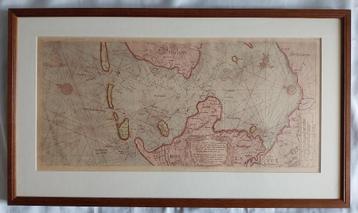 Caarte van de Zuyder-Zee - Kleurenets - Nr. 60 van 100 beschikbaar voor biedingen