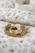 Riviera Maison dekbedovertrek   Flowing flowers half geld, Huis en Inrichting, Slaapkamer | Beddengoed, Eenpersoons, Verzenden