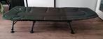 Mooi legergroene luxe logeerbed/kampeerbed,visbed,stretcher!, Ophalen, Zo goed als nieuw