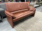 Als nieuw Leolux Catalpa 2,5 Zits bank Raffino Leer Design, Leolux, Tweepersoons, Ophalen of Verzenden, Zo goed als nieuw