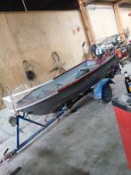 Bootje + trailer + 3 motors, Watersport en Boten, Ophalen, Gebruikt, Tot 10 pk, 3 tot 6 meter