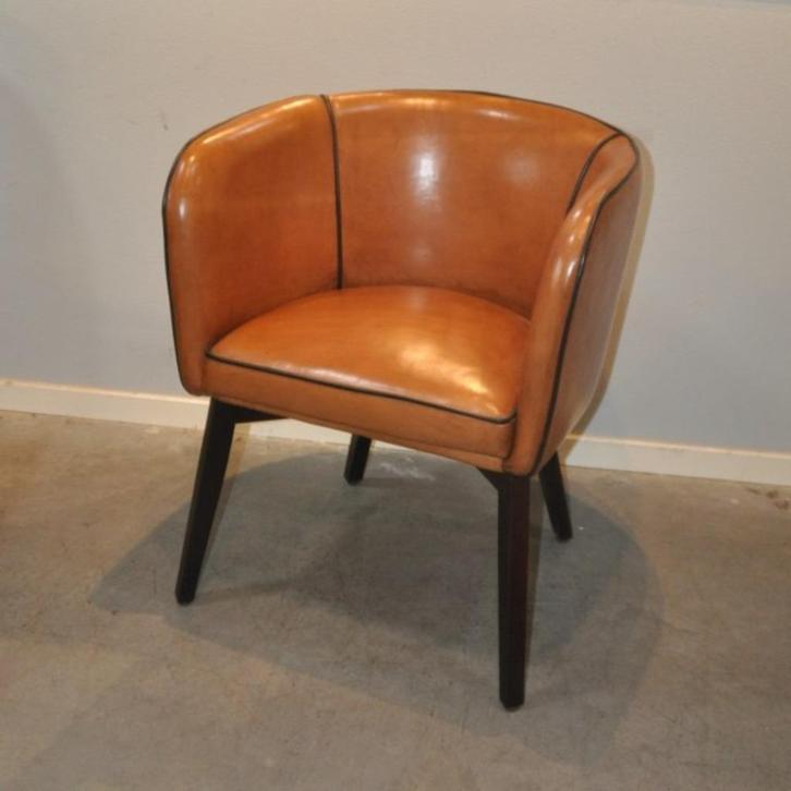 Nieuwe bureaustoel van Lounge Atelier schapenleer, Huis en Inrichting, Bureaustoelen, Nieuw, Zwart, Ophalen