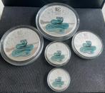 SERIE LUNAR III  SNAKE (1/4 tot 5 oz) 2025., Ophalen of Verzenden, Zilver