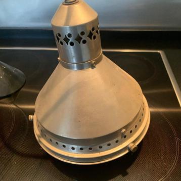 Antieke Franse pendellamp met spiegelglas uit de jaren 1930 beschikbaar voor biedingen