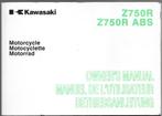 Kawasaki Z750 R Z750 R ABS manual handleiding, Motoren, Handleidingen en Instructieboekjes, Ophalen of Verzenden, Kawasaki
