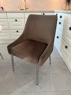Eetkamer stoelen 4 stuks, Huis en Inrichting, Stoelen, Ophalen, Zo goed als nieuw, Vier, Stof