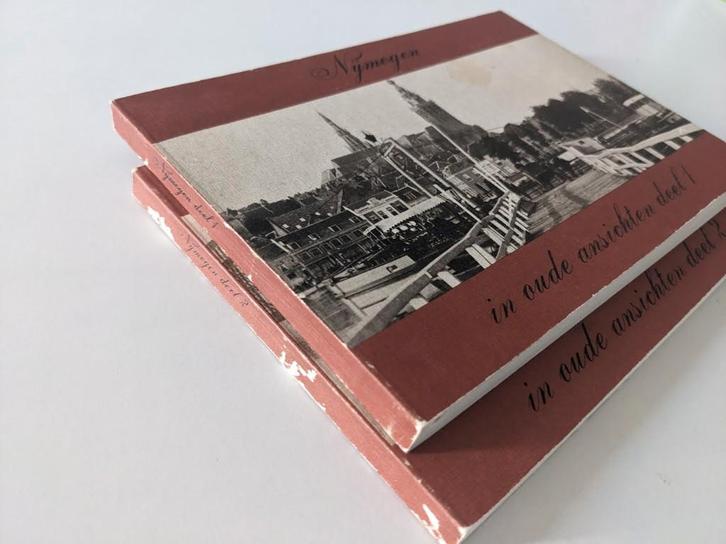 Nijmegen in oude ansichten deel 1 en deel 2 - dr.J. Brinkhof, Verzamelen, Ansichtkaarten | Nederland, Ongelopen, Gelderland, Voor 1920