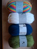 4x100 gram sokkenwol van Novita, Ophalen of Verzenden, Nieuw, Breien of Haken, Wol of Garen