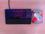 SteelSeries Apex Pro TKL + Aerox 3 gaming muis, Computers en Software, Toetsenborden, Gebruikt, Gaming toetsenbord, Ophalen of Verzenden