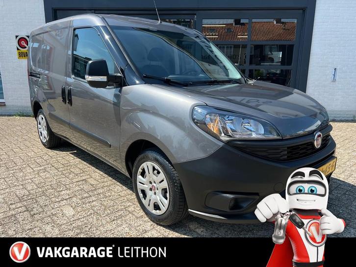 Fiat Dobló Cargo 1.6 MJ L1H1 ECO JET - 3 zits (bj 2019), Auto's, Bestelauto's, Bedrijf, Te koop, ABS, Airconditioning, Alarm, Boordcomputer