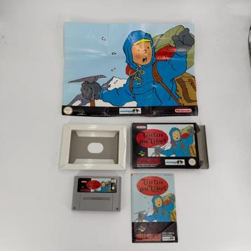 Kuifje in Tibet - Super Nintendo - In doos beschikbaar voor biedingen