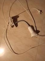 Flexibele lamp, wit met knijper voor aan tafel etc., Huis en Inrichting, Lampen | Hanglampen, Ophalen of Verzenden