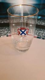 Glas met Katwijk Wapen - Gouden Rand, Huis en Inrichting, Ophalen, Glas of Glazen, Gebruikt, Glas