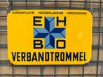 EHBO emaille bordje, Reclamebord, Gebruikt, I, Ophalen of Verzenden