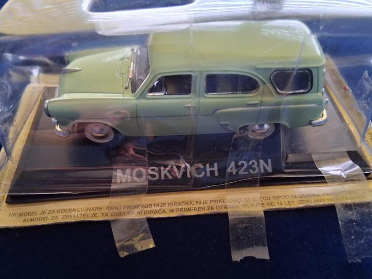Moskvitch 423 N Stationcar USSR, Hobby en Vrije tijd, Modelauto's | 1:43, Zo goed als nieuw, Auto, Overige merken, Ophalen of Verzenden