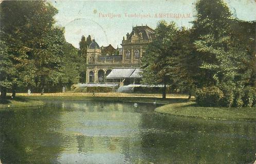 (304-066-035) Amsterdam Paviljoen Vondelpark, Verzamelen, Ansichtkaarten | Nederland, Noord-Holland, Verzenden
