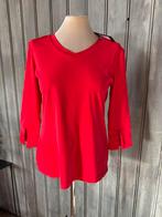 Mi Piace travelstof shirt 3-kwart mouw maat: S Red, Mi Piace, Nieuw, Ophalen of Verzenden, Lange mouw