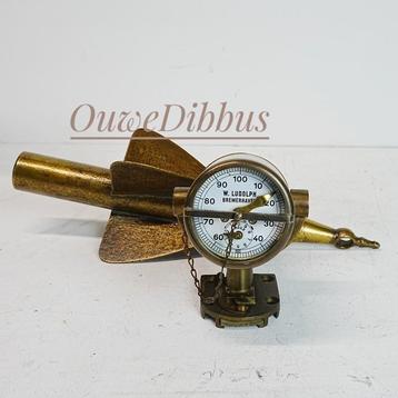 Antieke W. Ludolph Bremerhaven scheepslog. beschikbaar voor biedingen