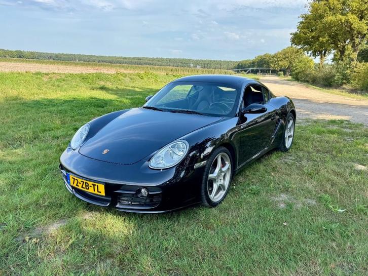 Porsche Cayman S 3.4 Handgeschakeld | Zwart | 2006, Auto's, Porsche, Particulier, Cayman, ABS, Airbags, Airconditioning, Alarm