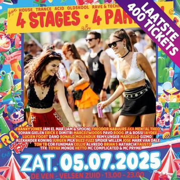 2 tickets 05-07 The Promised Land Rave Tribe Festival beschikbaar voor biedingen