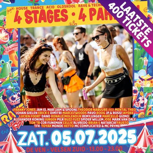 2 tickets 05-07 The Promised Land Rave Tribe Festival, Tickets en Kaartjes, Evenementen en Festivals, Eén persoon