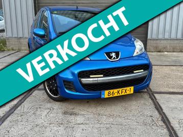 Peugeot 107 1.0-12V XS Airco/Cruise control/Navi/Carplay/Cam beschikbaar voor biedingen