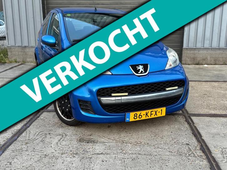 Peugeot 107 1.0-12V XS Airco/Cruise control/Navi/Carplay/Cam, Auto's, Peugeot, Bedrijf, Te koop, ABS, Airbags, Centrale vergrendeling