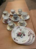 Vintage Theeservies met Bloemenmotief, Ophalen of Verzenden