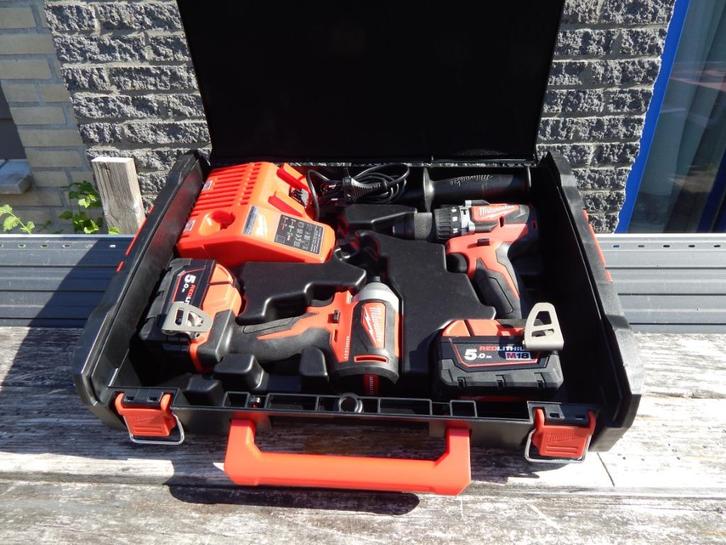 Milwaukee  M18 CBLPD Brushless en M18 BLID 2 Brushless, Doe-het-zelf en Verbouw, Gereedschap | Overige machines, Nieuw, Ophalen