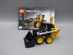 lego 8418 Technic mini shovel met boekje, Kinderen en Baby's, Speelgoed | Duplo en Lego, Complete set, Gebruikt, Ophalen of Verzenden