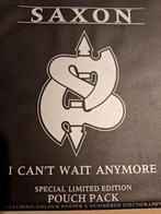 Saxon: I can't wait anymore 7" single + poster, Verzenden, Gebruikt