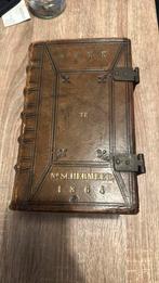 Authentieke bijbel 1864 professioneel gerestaureerd, Antiek en Kunst, Antiek | Boeken en Bijbels, Ophalen of Verzenden