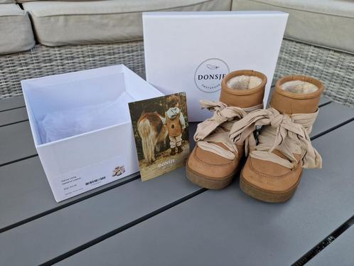 Donsje Amsterdam laarsjes leder/schapenwol, Kinderen en Baby's, Kinderkleding | Schoenen en Sokken, Zo goed als nieuw, Laarzen