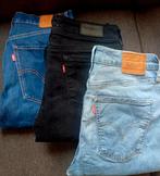 3 Levi's broeken maten zie beschrijving, Ophalen, Zo goed als nieuw, Blauw
