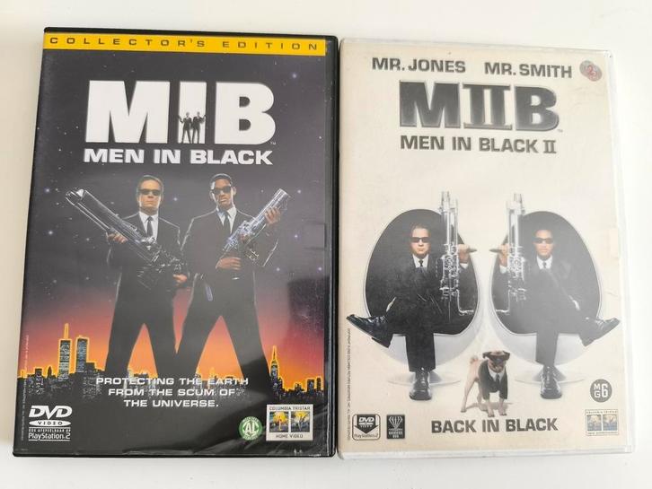 Men in Black DVD's  - MIB I & MIB II, Cd's en Dvd's, Dvd's | Actie, Actiekomedie, Ophalen of Verzenden