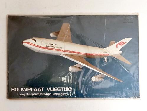 Martinair Boeing 747 bouwplaat, Verzamelen, Luchtvaart en Vliegtuigspotten, Zo goed als nieuw, Schaalmodel, Verzenden