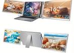 Triple screem monitor 16", Computers en Software, Monitoren, Ophalen of Verzenden, Zo goed als nieuw