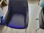 Eetkamerstoelen, Huis en Inrichting, Ophalen, Gebruikt, Bruin, Leer