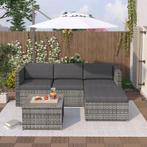 Lounge Sofa Set, Lounge Tuinmeubelen, Tuin en Terras, Tuinsets en Loungesets, Nieuw, Loungeset, 5 zitplaatsen, Verzenden