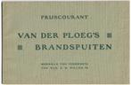 Brandspuiten brandweer brochure Friesland 1904, Ophalen of Verzenden, Zo goed als nieuw, Overige vervoermiddelen